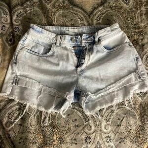 Zara denim shorts